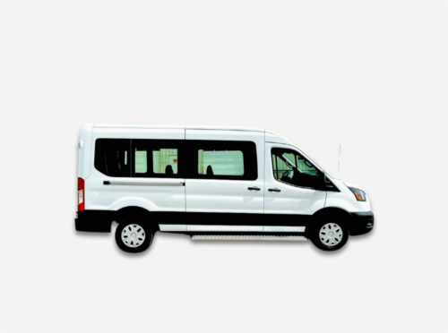 Ford E-Transit with Forest River Upfit  in white
